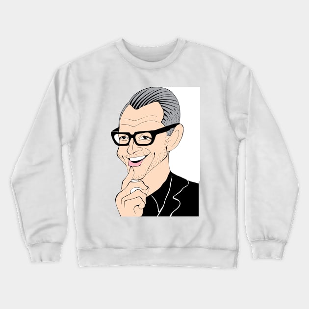 DINOSAUR ACTOR Crewneck Sweatshirt by cartoonistguy